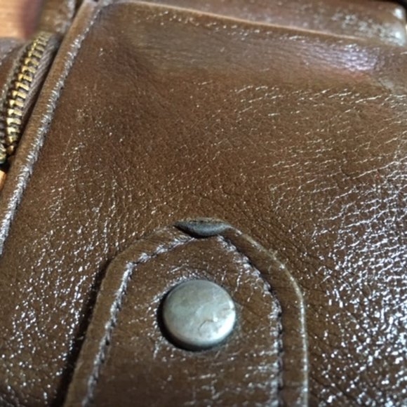 VINTAGE 70's Genuine Deerskin Wallet Coin Purse Combo Western Southwestern SOFT - Picture 12 of 14